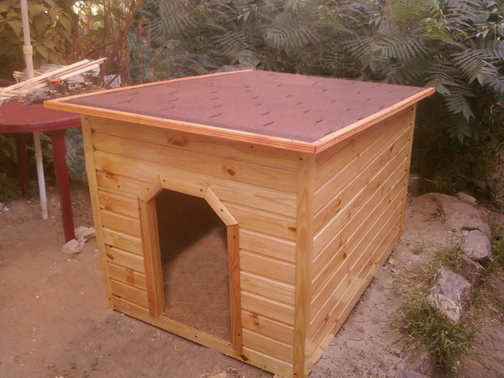 строим будку для собаки